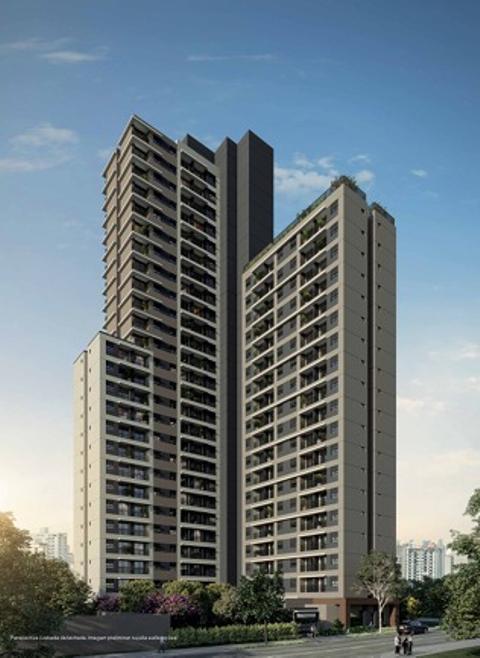 Estúdio à venda em São Paulo, Pinheiros, com 1 quarto, com 25 m², QG FERREIRA DE ARAÚJO